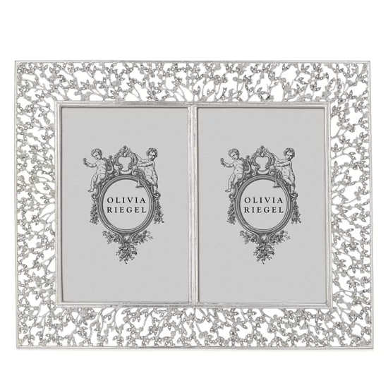 Olivia Riegel Silver Isadora Double Frame, 4" x 6" Budget ๐คฉ Olivia Riegel Silver Isadora Double Frame, 4" X 6" โ -Many Online Shop unnamed file 311